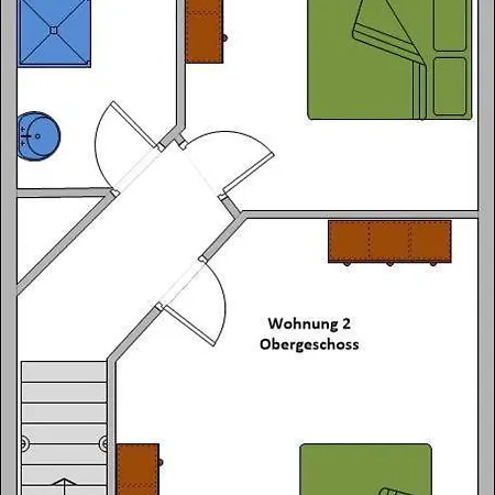 Appartement Muschelhaus 2 *